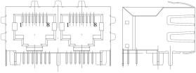 203156 electronic component of TE Connectivity