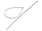 FIX-S-4.8X750/BK  Wire & Cable
