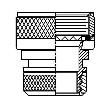 311AS002B2005 Circular MIL Spec Strain Reliefs & Adapters