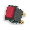 H8353ABBLK/RED Pushbutton Switches