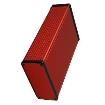 1455Q2201RD Enclosures, Boxes & Cases