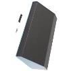 1456PG4BKBU Enclosures, Boxes & Cases