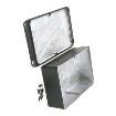 1590WDFLBK Enclosures, Boxes & Cases