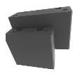 HLP8U43BK Racks & Rack Cabinets