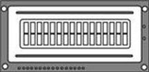 HDG1602P-2-L00S electronic component of Hantronix