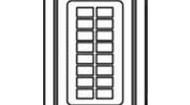 HDM08216H-3-S00S LCD Character Display Modules & Accessories