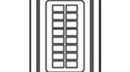 HDM08216L-3-L30S LCD Character Display Modules & Accessories