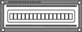 HDM16116L-L30S electronic component of Hantronix