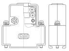 HDA-CTHA electronic component of Hirose