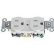 BR15WHITR AC Power Plugs & Receptacles