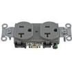 BR20GRY AC Power Plugs & Receptacles