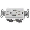 USB15X2BK AC Power Plugs & Receptacles