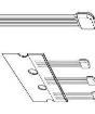 TLE4921-5U Board Mount Hall Effect/Magnetic Sensors