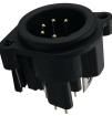 IO-XLR5-M-EV XLR Connectors