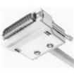 BACKSHELL,PLASTIC-50-POS 