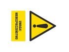 IW/001/1/C1/P Labels and Industrial Warning Signs