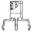 CN50R01D00 electronic component of JAE