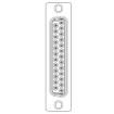 DDMF-24W7SR D-Sub Standard Connectors