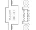 DR-12-2SC-F0R Headers & Wire Housings