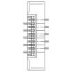 046214030010800+ FFC & FPC Connectors