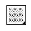 iCE40LP1K-CM36 FPGA - Field Programmable Gate Array