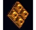 C19178_AMBER-2X2-M LED Lighting Lenses