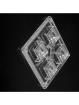 CS14713_HB-2X2MX-W LED Lighting Lenses Assemblies
