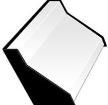007-746-Black/White Racks & Rack Cabinet Accessories