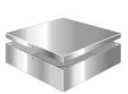 7103-C PLAIN ALUMINUM electronic component of LMB / Heeger