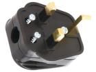 LT-327 13A PLUG BLK  Connectors