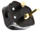 LT-327 5A PLUG BLK  Connectors