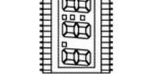 LCD-S3X1C50TFA LCD Numeric Display Modules