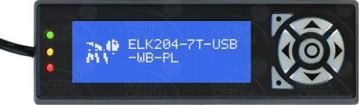 ELK204-7T-USB-WB-PL electronic component of Matrix Orbital