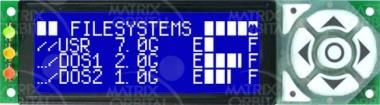 LK204-7T-1U-WB electronic component of Matrix Orbital