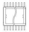 MAX15005CAUE/V+ electronic component of Analog Devices