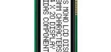 MC42008A6W-FPTLW LCD Character Display Modules & Accessories