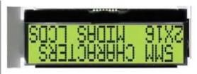 MCCOG21605C6W-SPTLYI  Optoelectronics