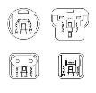 AC PLUG-MIX2 electronic component of Mean Well