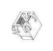 43860-0017 Modular Connectors / Ethernet Connectors