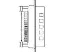 172704-0076 D-Sub Standard Connectors