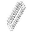 504622-6410 Board to Board & Mezzanine Connectors