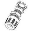 5526WBLK Cable Glands, Strain Reliefs & Cord Grips