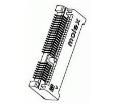679106700 Standard Card Edge Connectors