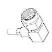 732510191 RF Connectors / Coaxial Connectors