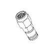 73386-0210 RF Adapters - Between Series