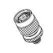 73386-1250 RF Adapters - Between Series