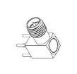 73391-0320 RF Connectors / Coaxial Connectors