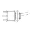1055-TA2130B-EVX Toggle Switches