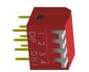 106-LP04-EV DIP Switches/SIP Switches