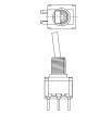 108-1MS2T6B1M1QE-EVX Toggle Switches